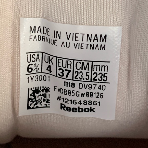 NEW Reebok Rivyx Ripple Pale Pink - Picture 10 of 10